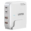 Ładowarka Sieciowa Biurkowa UNITEK GaN 100W 2xUSB, 2xUSB-C