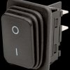 01932.3112-03 Rocker switch, 2-pin, OFF, black, I-O