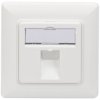 Digitus DN-93811 Keystone mounting bracket single White