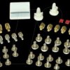 77778 Screw set with jumpers, cable clips etc.