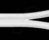 67741 Loudspeaker cable 2x4.0 mm² , 10 m white CCA