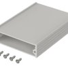Aluminum enclosure kit, (L x W x H) 71.8 x 100 x 20.4 mm, natural, IP40, 97172100.HMT1