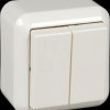381504 Series switch, 10 A, ELSO CONTURA, complete, pure white