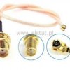 Adapter SMA żeńskie U.FL ( IPX) ( przewód 10cm )