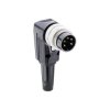 Lumberg WSV 70 7 Pin Male DIN Plug IEC 60130-9 Right Angle Cable Mount