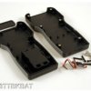 ABS handheld enclosure, (L x W x H) 165 x 80 x 28 mm, black (RAL 9005), IP54, 1553TTBKBAT