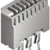 Złącze FPC, seria: 52045 7-pinowe 1.25 mm Otwór przelotowy Molex Prosty Żeńskie Styk pionowy