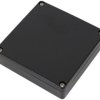 PC miniature enclosure, (L x W x H) 80 x 80 x 22 mm, black (RAL 9005), IP68, 1551WXBK