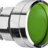 Schneider Electric ZB4BA36 ZB4BA36 Element czołowy dla przycisku resetowalny (Ø) 22 mm nieoznakowany chrom, zielony 1 sz