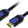 LogiLink HDMI kabel Wtyczka HDMI-A, Wtyczka HDMI-A 15.00 m czarny CHB1115 4K UHD Kabel HDMI