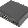 Ethernet switch, unmanaged, 4 ports, 1 Gbit/s, 48-57 VDC, DN-651109