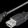 68622 USB 2.0 Hi-Speed extension cable 0.3 m black