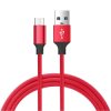 Złącze USB A/micro-USB wt-wt 1,5m czerwony VA0004 Vayox / BX8759