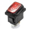 Przeł. kołys.hermet. stabilny ON-OFF 8A 1tor RED
