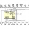 74 LS193 4 bitowy synchr. licznik rewersyj