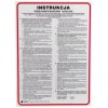 Tabliczka ostrzegawcza PCV /Instrukcja przeciwpożarowa ogólna/ IP02/P