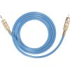 Oehlbach 9058 NF 113 RCA to 3.5mm Jack Audio Cable Blue Gold Plated 5m