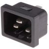 Złącze IEC, na Zatrzask Męski 20A Proste RS PRO