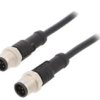 M12a05ml12amlsd001 Kabel Do Czujników/Automatyki 5Pin M12-M12 1M Wtyk Wtyk