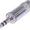 Rean AV NYS 231 Złącze męskie jack 3,5 mm złącze męskie proste Ilość styków: 3 stereo srebrny 1 szt.