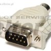 Redukcja D-SUB 9WT-PS2WT DB9/PS2 9M/PS2M