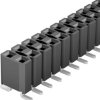 Listwa PIN SMD, żeńska Fischer Elektronik BL LP 6 SMD/ 40/S, RM 2,54 2 X 20 VERGOLD