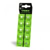 Bateria Alkaliczna Guzikowa Płaska 66mAh AG5/LR754 Blister Videx 10 szt.