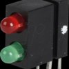 18018233 LED module, green/red, 3 mm, 3 mcd, 60°