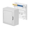 Rozdzielnica Modułowa 1X6 N/T Economic Box Rn 1/6 Drzwi Białe (N+Pe) Ip40...