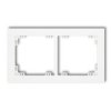 Deco Ramka Podwójna Biały Dr-2