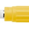 Gniazdo bananowe Męski Wtłaczane typ Gniazdo bananowe Żółty 32A Schutzinger