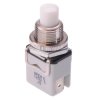 1233C7/1 APEM Off-(On) White Momentay Push Button Switch SPST-NO 3A