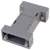 MH Connectors MHGCP2525PPLG Obudowa złącza D-SUB Ilość styków: 25 tworzywo sztuczne szary 1 szt.