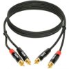 KLOTZ Kabel Audio 2x RCA Cinch (wtyk) / 2x RCA Cinch (wtyk) 0,6m