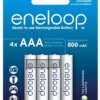 OUTLET Akumulatorki Panasonic Eneloop R03 / AAA 800mAh BK-4MCDE/4BE (blister) - 4 sztuki