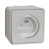 MUREVA STYL Gniazdo pojedyncze z uziemieniem IP55 białe MUR39030 SCHNEIDER ELECTRIC