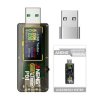 Aneng P01 USB Tester Miernik Energii 4V-30V Pomiar Napięcia Prądu Mocy Pojemności Energii Kolorowy Ekran Odwrócony Ekran Obrót U