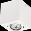 4058075758704 Surface-mounted spotlight, square, white, for GU10