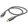 Hama 201591 USB-C to USB-C cable 1.50 m Black USB 2.0 charging cable