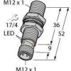 Turck Czujnik indukcyjny podtynkowy PNP, Zamykający BI2U-MT12-AP6X-H1141