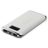 VT-3505 10000mAh Power Bank z wyświetlaczem LED i ładowaniem indukcyjnym biały 8854 V-TAC