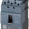 Wyłącznik kompaktowy MCCB, Typ H, 3-biegunowy, 50A, 690V, 500V, Siemens, 3VA5