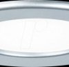 92070 LED recessed panel, 6 W, 4000 K, round, chrome