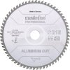 Tarcza tnąca Metabo ALUMINIUM CUT PROFESSIONAL 254 x 30 x 2 mm 1 szt.