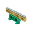 Listwa zaciskowa 16x10mm2 zielona TH 35-16/Z 48.532