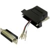 BKL 10121125 D-Sub socket 25-pin to RJ12 Adapter freely assembled