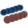 Draper 75613 Ten 50mm 240 Grit Aluminium Oxide Sanding Discs