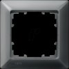 5TG2551-6 DELTA line, carbon metallic frame, 1 gang, 80 x 80 mm