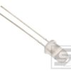 Dioda LED 5mm migaj.biała matowa 500mcd;DIOD-0997;RoHS