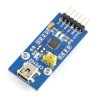 Konwerter USB-UART CP2102 - gniazdo miniUSB - Waveshare 8085
